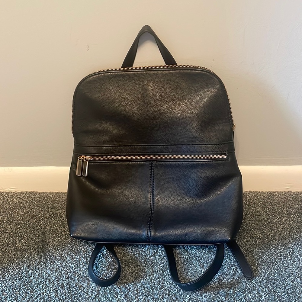 Black backpack
